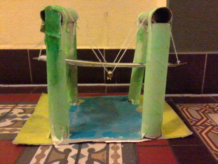 Mühlheimer Brücke Modell der Mühlheimer Brücke